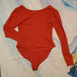 Red Bodysuit